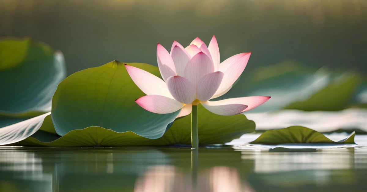 Flor de loto — s&iacute;mbolo de transformaci&oacute;n